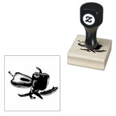 Rode peper rubberstempel (Gestempeld)