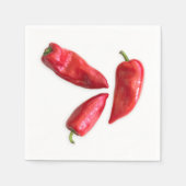 Rode peper servetten (Voorkant)