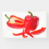 Rode peper spandoek (Horizontaal)