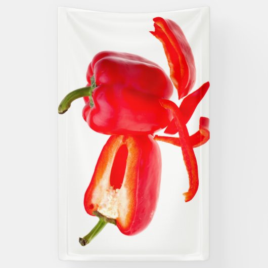 Rode peper spandoek (Verticaal)