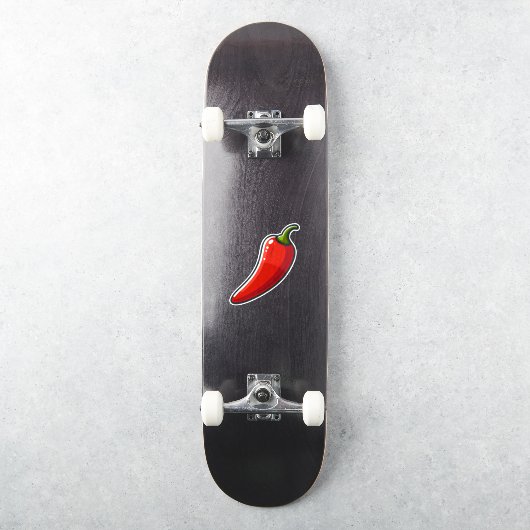 Rode Peper Sticker (Skateboard)