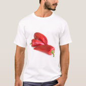 Rode peper t-shirt (Voorkant)