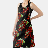 rode pepers All-Over Print Apron Schort (Insitu)