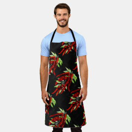  rode pepers All-Over Print Apron Schort