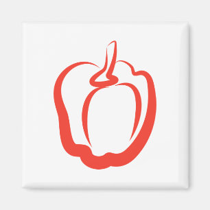 Rode pepper magneet