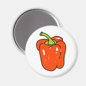 Rode pepper magneet (Voorkant / Achterkant)