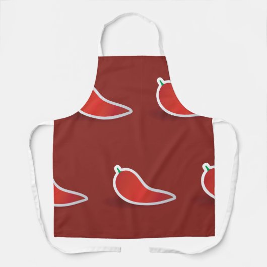 Rode pepper schort (Voorkant)