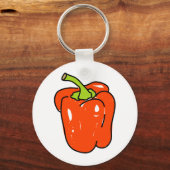 Rode pepper sleutelhanger (Voorkant)