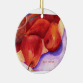Rode Peren Ornament (Rechts)