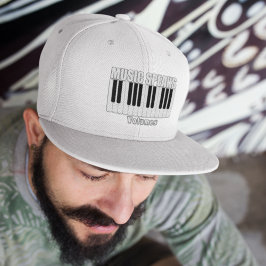 Rode persoonlijke muziek spreekt Inspirerend citaa Trucker Pet