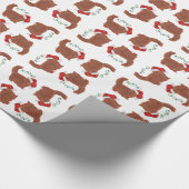 Rode Perzische CAT Giftwrap Cadeaupapier (Hoek)