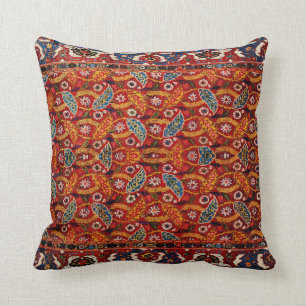 Rode Perzische etnisch-oostelijke ringweg Kussen