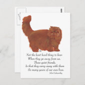 Rode Perzische regenboogbrug Briefkaart (Voorkant / Achterkant)