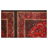 Rode Perzische Rug uit Mashhad Stof (Fat Quarter)