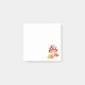 Rode Pet paddestoelen en bladeren Post-it® Notes (Voorkant)