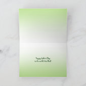 Rode Pet Vaderdag Kaart (Binnen)