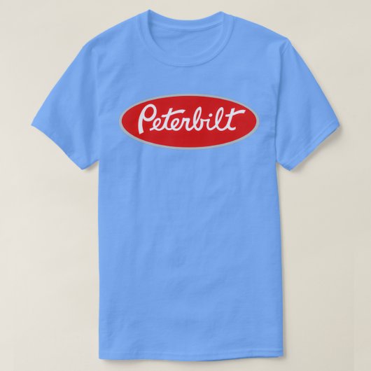 rode peterbilt t-shirt (Design voorkant)