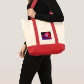 Rode Petten verenigen Tote Bag (Voorkant (product))