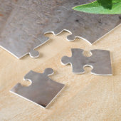 Rode petunia bloemen legpuzzel (Zijkant)