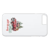 rode pick-up truck Jingle helemaal Case-Mate iPhone Case (Achterkant (Horizontaal))