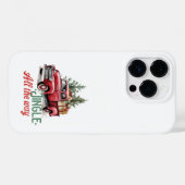 rode pick-up truck Jingle helemaal Case-Mate iPhone Case (Achterkant (horizontaal))