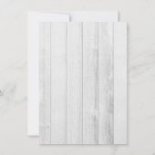  rode pick-up truck kerstuitnodiging bedankkaart (Achterkant)