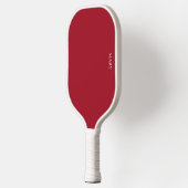 Rode Pickleball Paddle Met Naam (Links)