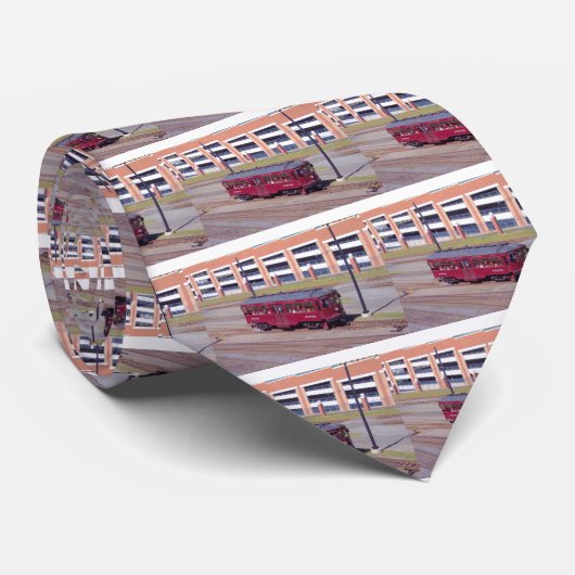 Rode Pijllijnen Brill Car #76 Stropdas (Opgerold)