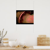 Rode pijp poster (Keuken)