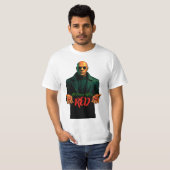 Rode pil geslikt t-shirt (Voorkant volledig)