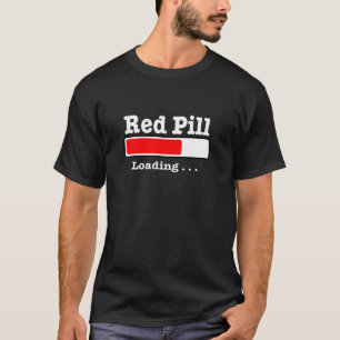 Rode pil laden t-shirt