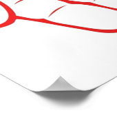 Rode pil of blauwe pil de Matix Poster (Hoek)