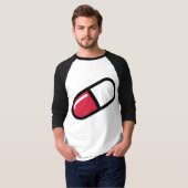 Rode pil t-shirt (Voorkant volledig)