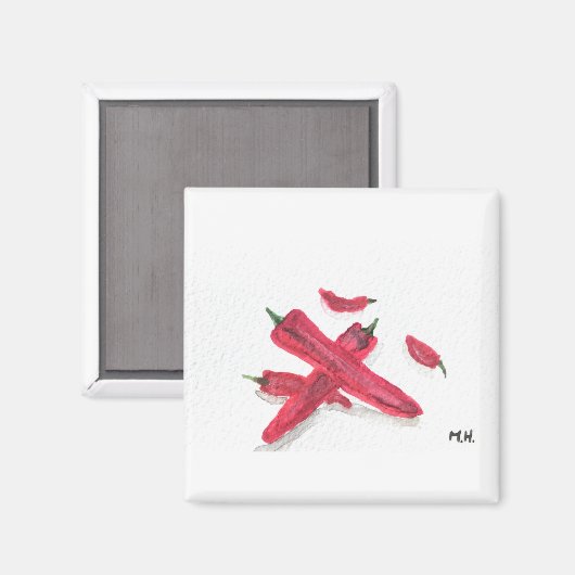 Rode pillen magneet (Voorkant / Achterkant)