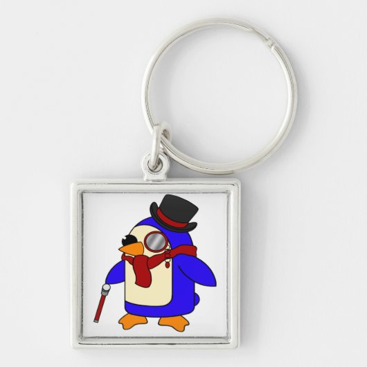 Rode pinguïn sleutelhanger (Voorkant)