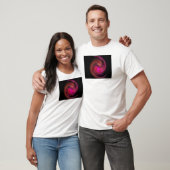 RODE PINK FUCHSIA LIGHT VORTEX T-SHIRT (Unisex)