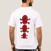 RODE PIRAAT T-SHIRT (Achterkant)