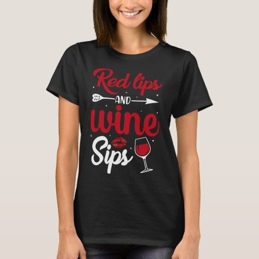 Rode pitten en wijnpitten t-shirt (Voorkant)