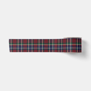 Rode Plaid Klassieke Tartan Gezellige Academia Satijnen Lint