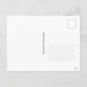 Rode Plaid Tartan Patroon Kerst Vakantie Moose Feestdagenkaart (Achterkant)