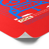 Rode planeet Mars poster (Hoek)