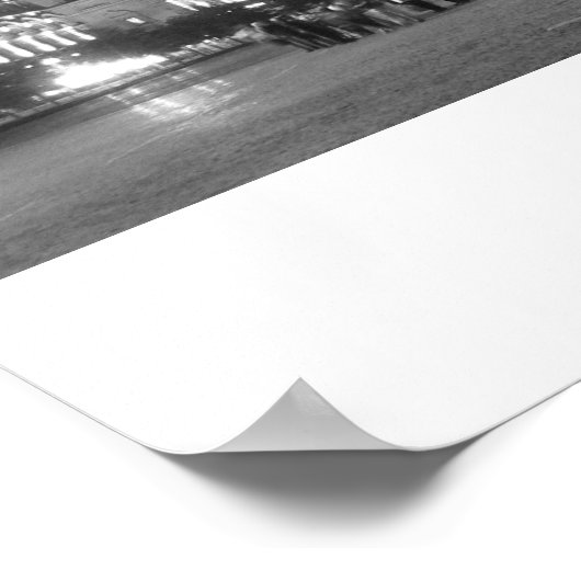 Rode Plein Moskou Poster (Hoek)