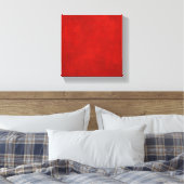 Rode Plein (Olie, Stijl: 2) Canvas Afdruk (Insitu (Slaapkamer))