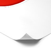 Rode Poep - - Poster (Hoek)