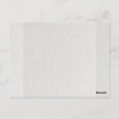 Rode Poinsettia Groene Bladeren Bruiloft  Briefkaart (Achterkant)