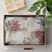  rode poinsettia kerst decoupage tissuepapier (Geschenk)