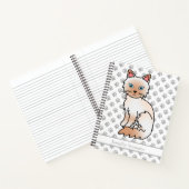 Rode Point Birmaanse / Ragdoll kat & aangepaste te Notitieboek (Binnen)