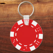 rode poker sleutelhanger (Voorkant)