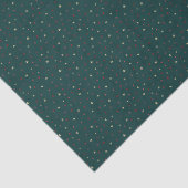 Rode polka stippen & gouden harten tissuepapier (Detail)