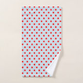 Rode Polkadots Handdoek (Handdoek)